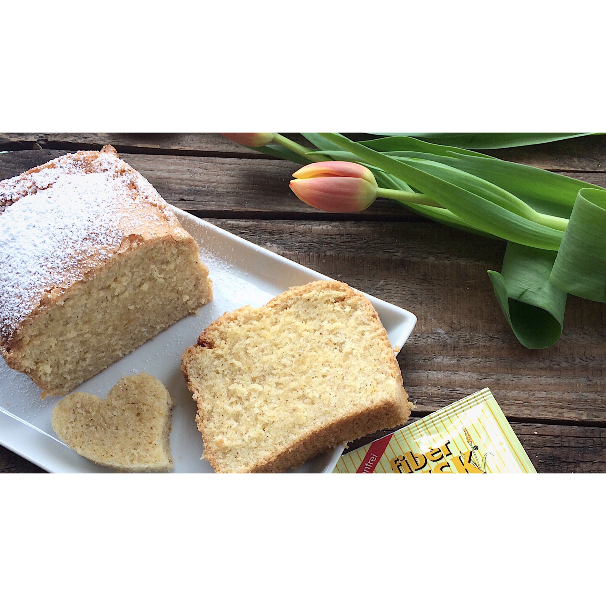 EierlikörKuchen glutenfrei und saftig mit Flohsamenschalenpulver