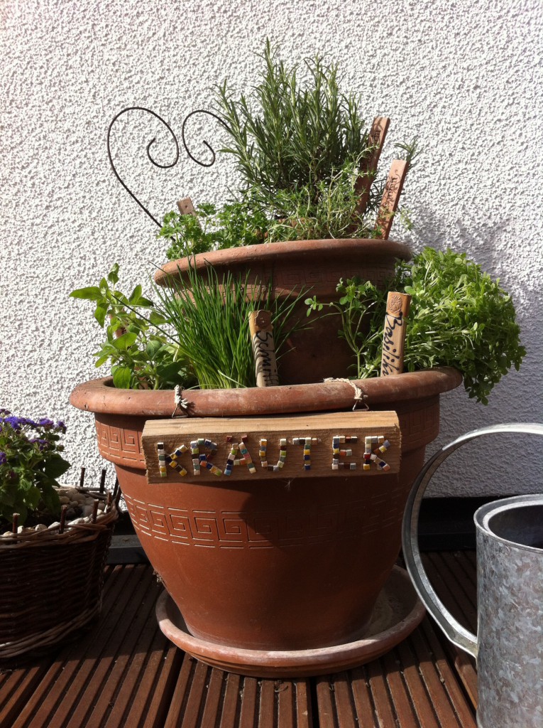 3-stöckiger Kräutertopf - platzsparend - glutenfreie Rezepte &amp; kreative ...