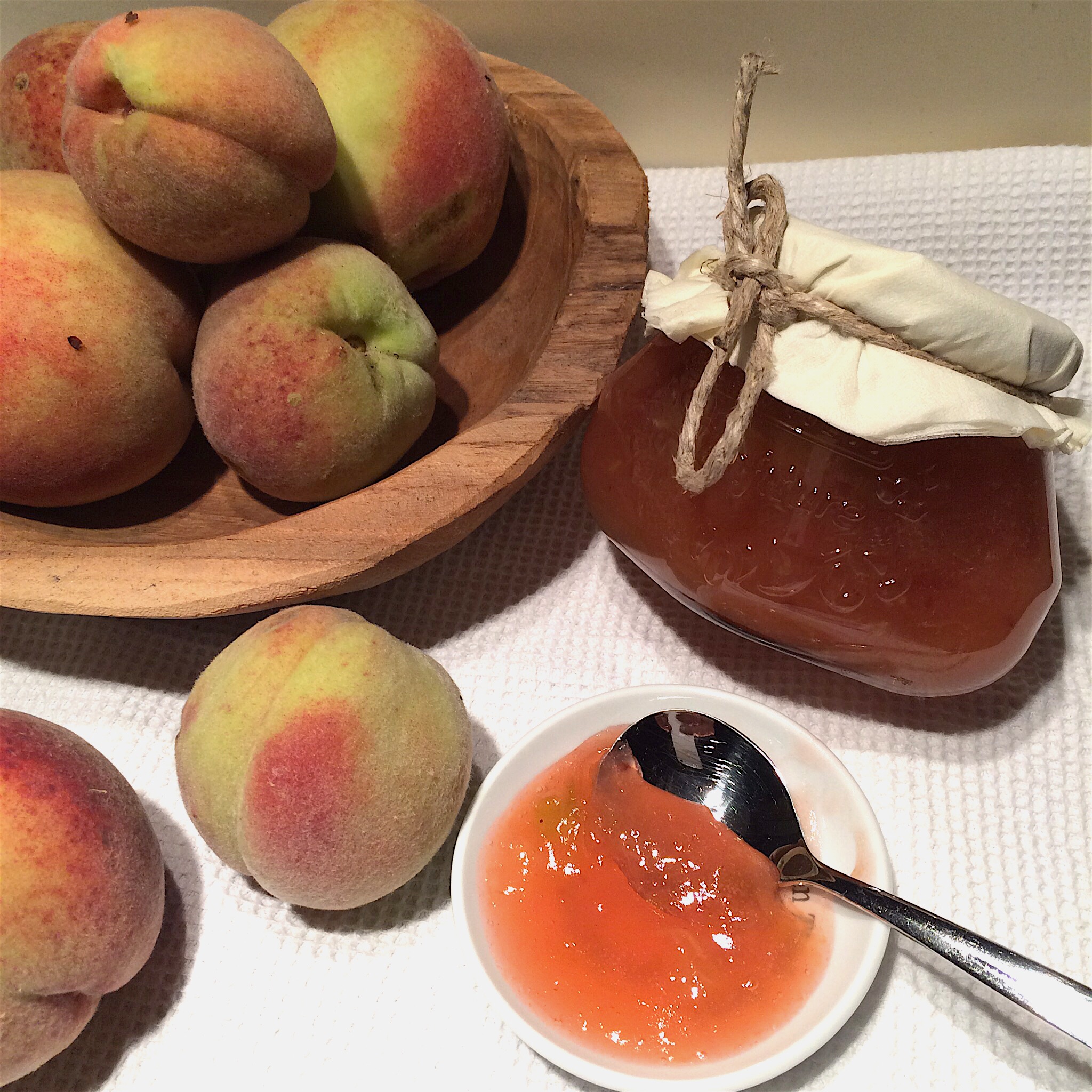 Pfirsich-Marmelade - eigene Ernte - glutenfreie Rezepte &amp; kreative Ideen