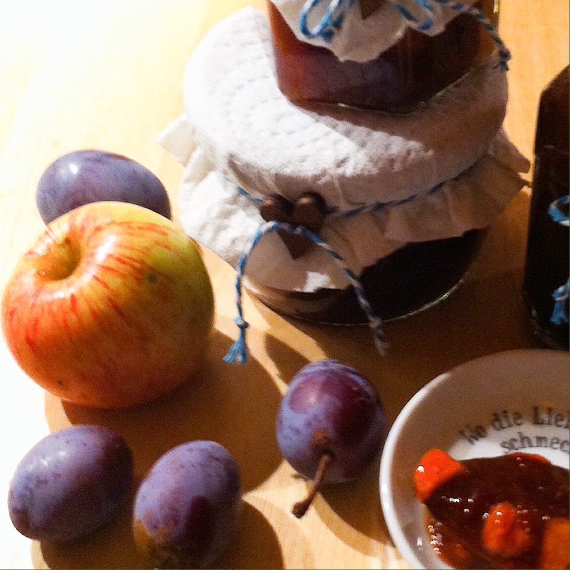 Zwetschgen-Apfel-Marmelade - ganz was Besonderes! - glutenfreie Rezepte ...