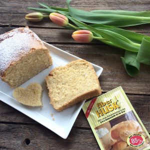 Eierlikör-Kuchen glutenfrei FiberHUSK Flohsamenschalenpulver