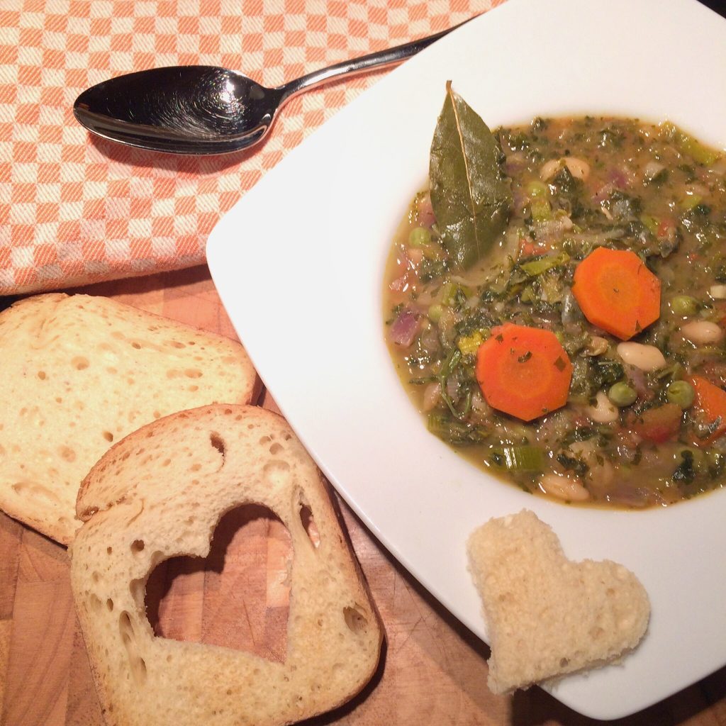 Toskanische Gemüsesuppe mit Grünkohl/weißen Bohnen - glutenfrei ...