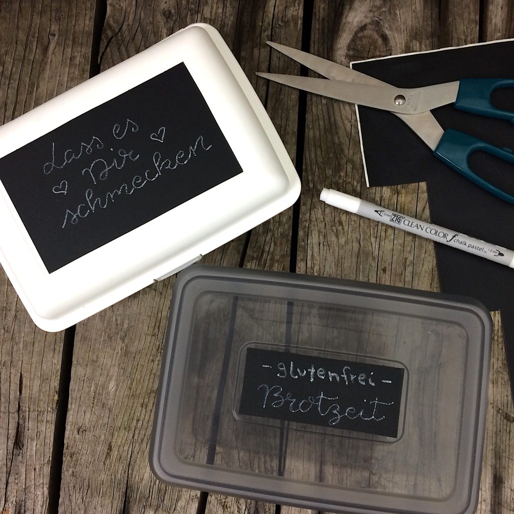 DIY Idee Lunchbox Brotzeit Box