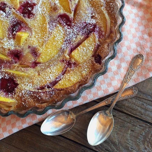 Pfirsich-Himbeer Clafoutis - glutenfrei - glutenfreie Rezepte ...