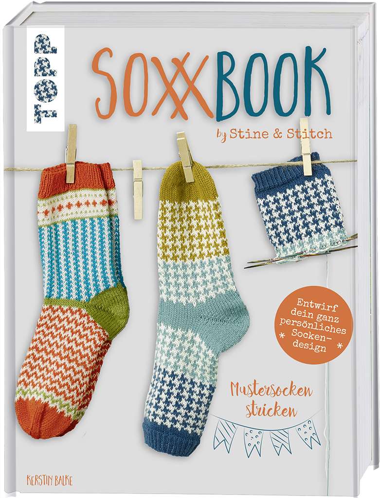 SOXX BOOK mehrfarbige Socken stricken glutenfreie Rezepte