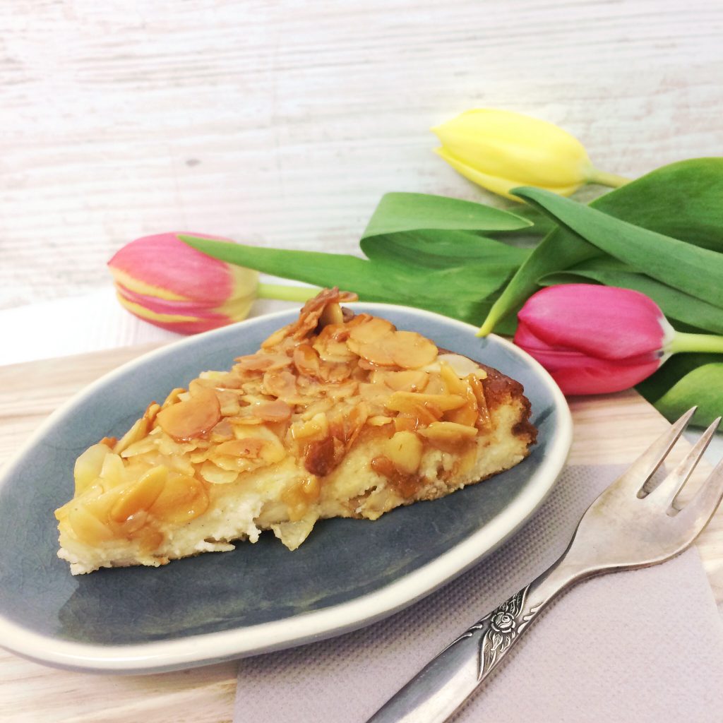 Käsekuchen mit Mandelhaube - glutenfrei - glutenfreie Rezepte ...