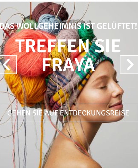 FRAYA Garn Stoff und Stil