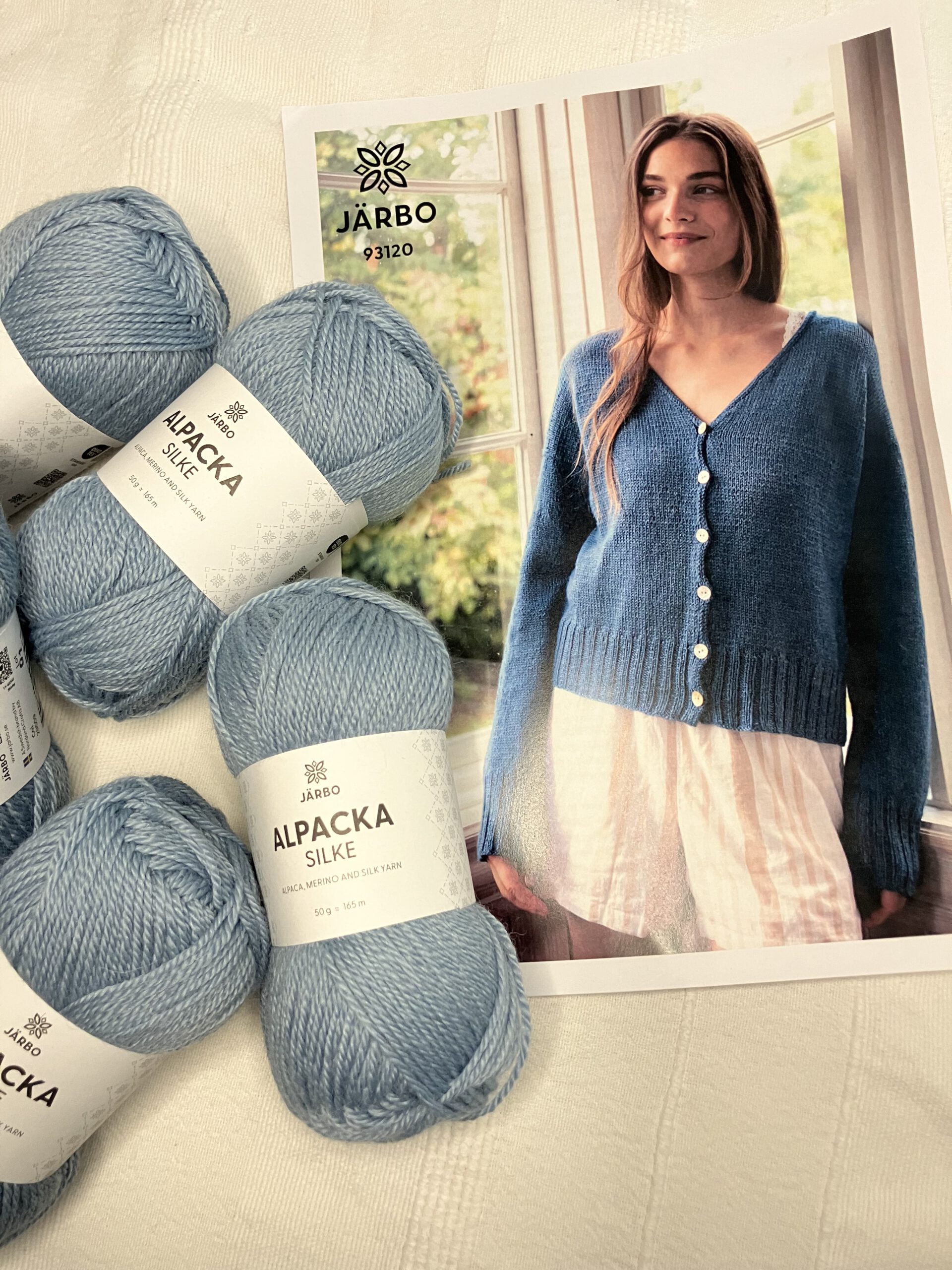 Knitalong eddna Strickjacke VÄGEN